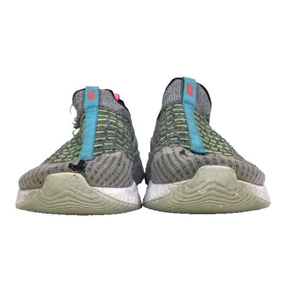 Nike React Phantom Run Flyknit 2-Men Sz 9.5-Crater Gray Running Shoes-CZ7865-100 - Picture 2 of 10